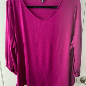 Talbots Sweater 3/4 sleeve NWOT v neck